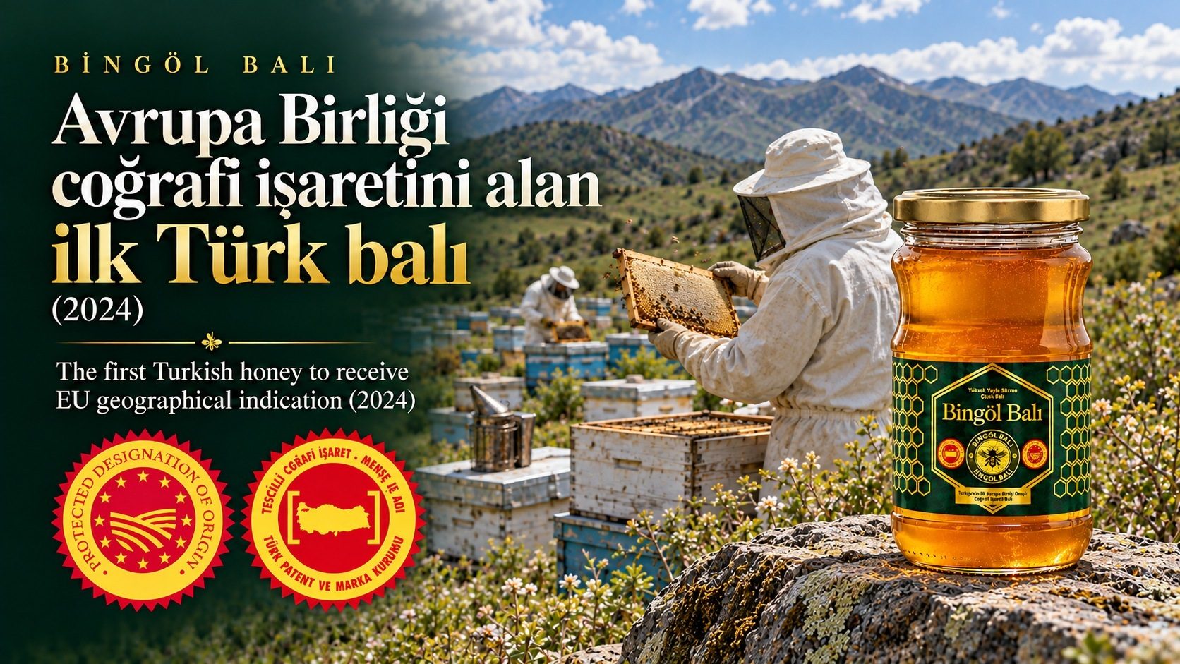 Bingöl Balı: Avrupa Birliği coğrafi işaretini alan ilk Türk balı (2024)